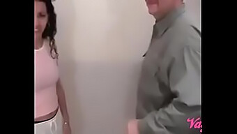 Old Man Enjoys Young Arab Beauty'S Tight Pussy