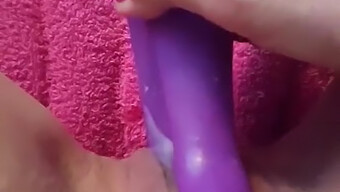 European Girl Enjoys Vibrator Playtime